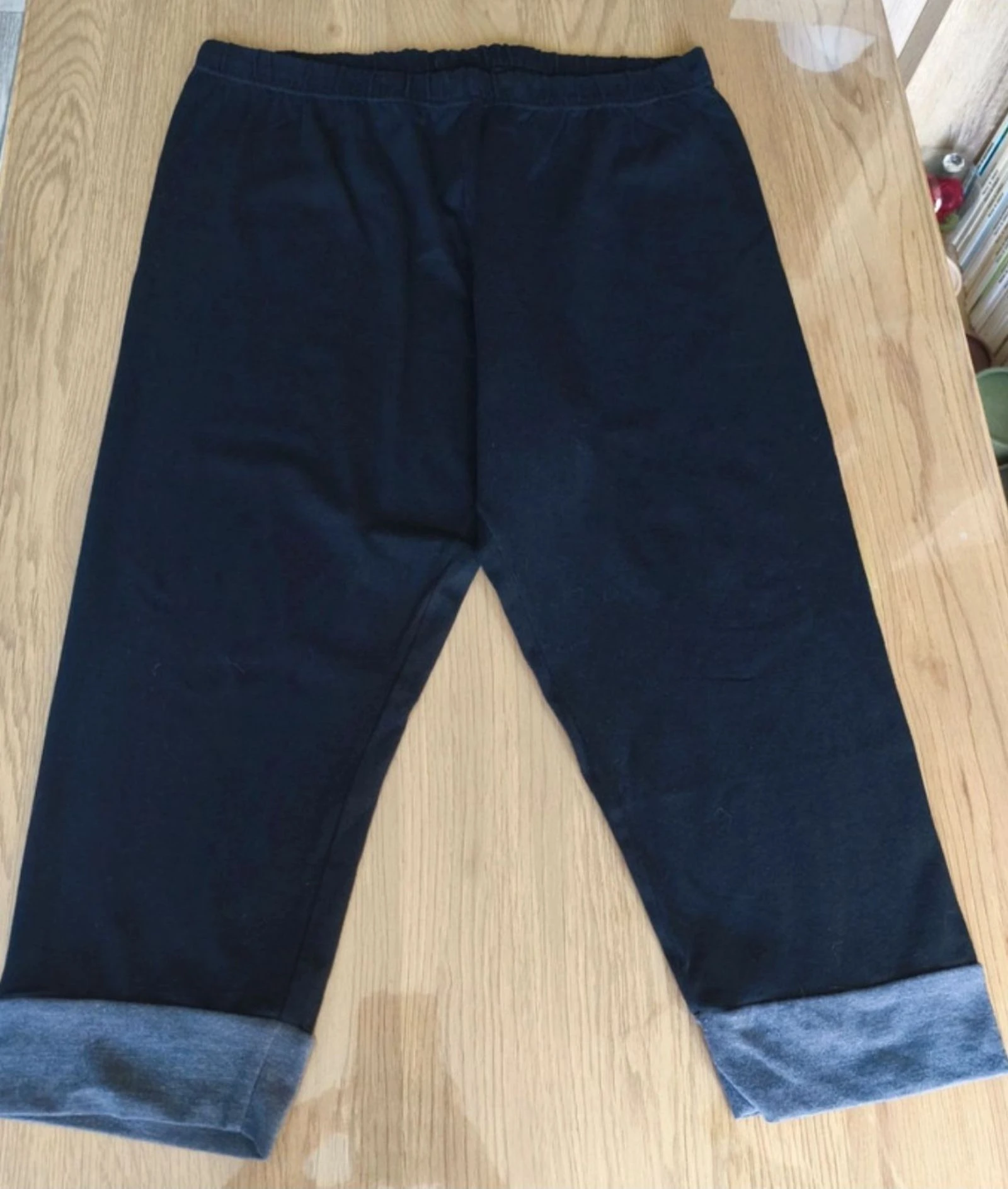 3/4 black leggings – photo 2